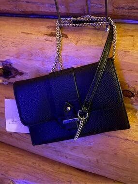 Danielle Nicole Black Pebble Purse